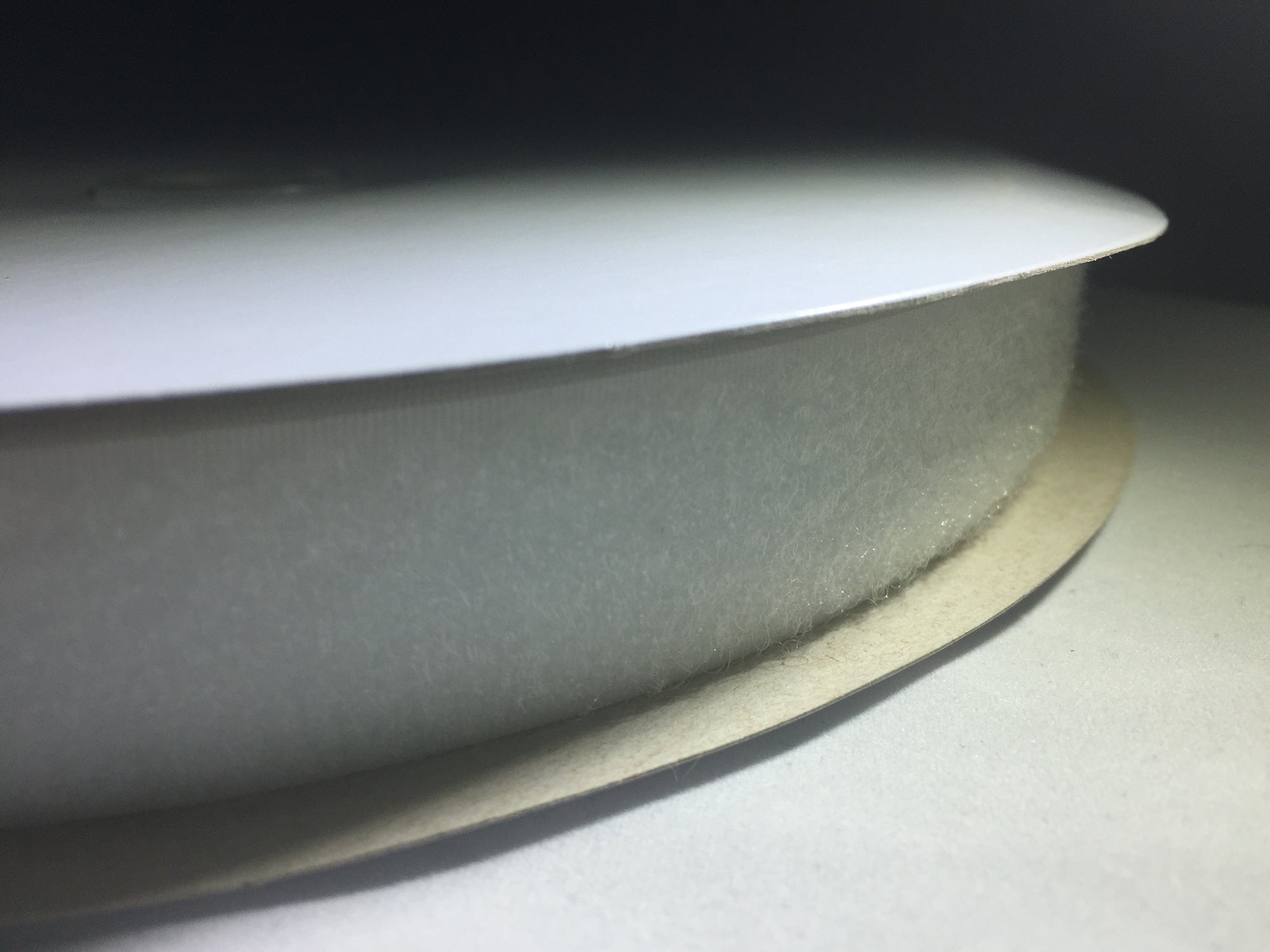 2" White Loop Sew-On