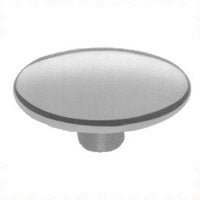 Standard Button Cap: 1/4" White