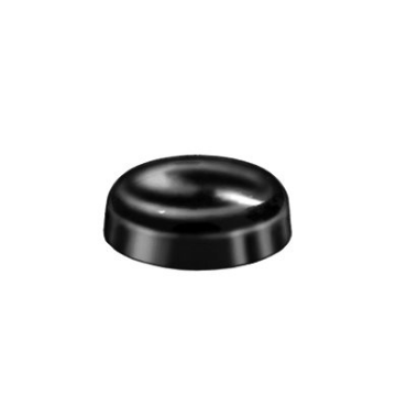 POP-ON SCREW COVER - BLACK - #6