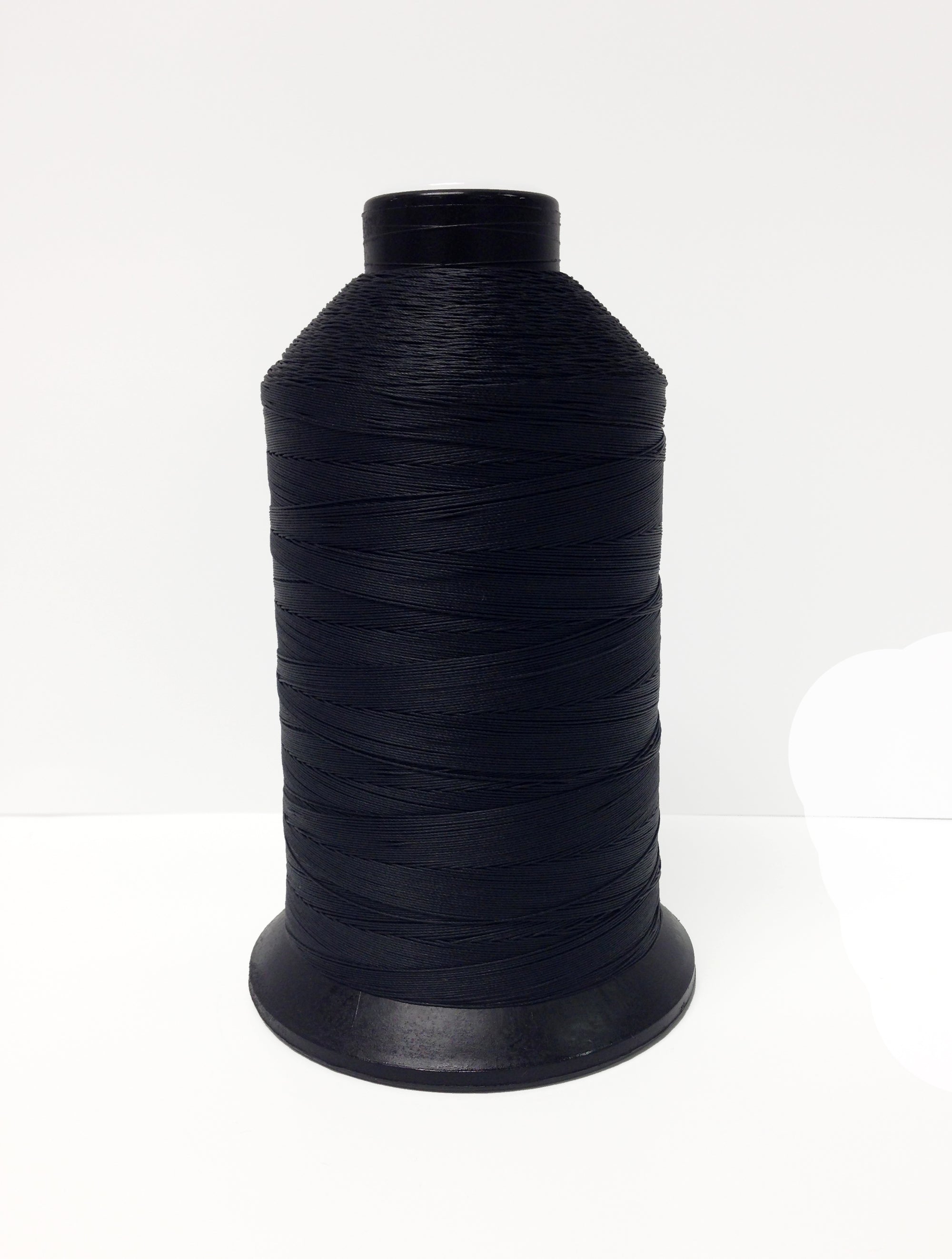 B138 Heavy Polyester Spool: Black