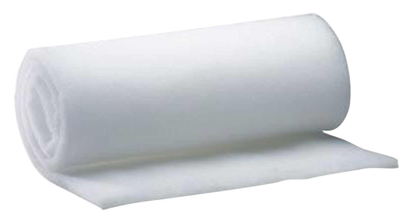 Upholstery Foam Wrapped in Dacron 5 Thick, 24 Wide X 72 Long Medium Density  