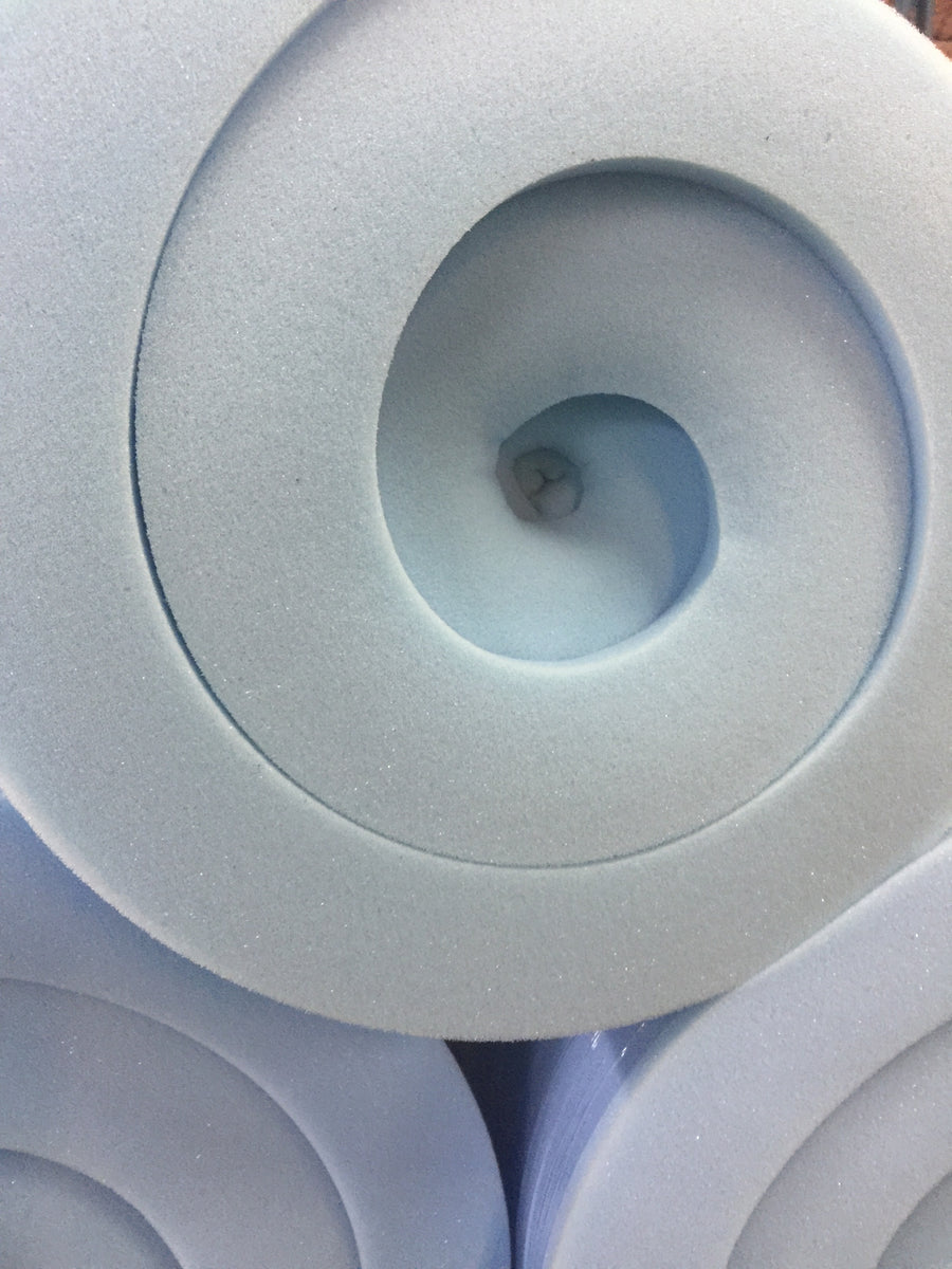 Slab of Foam: 24" x 82" x 2" Blue