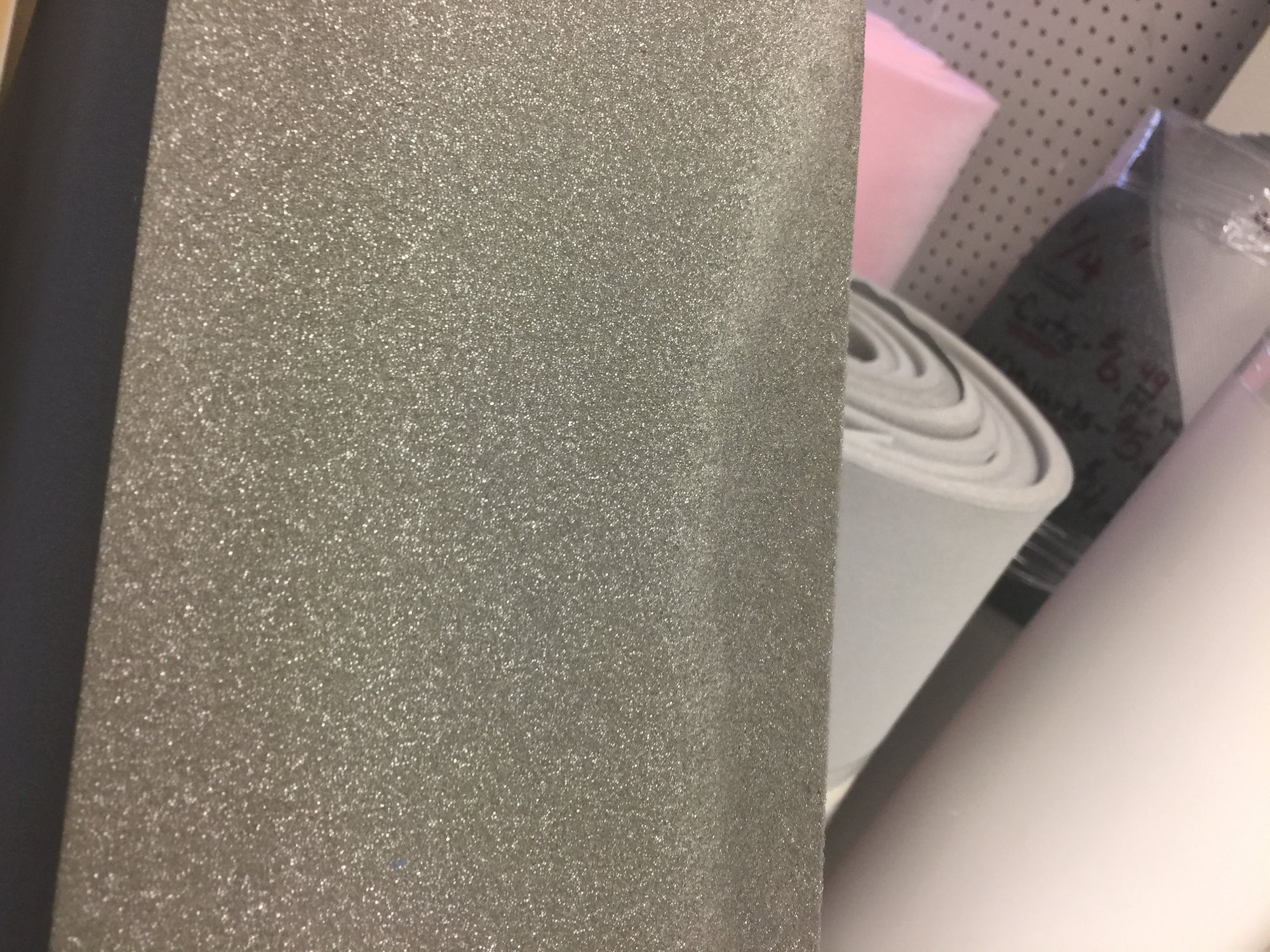 Slab of Foam: 24" x 82" x 5" Charcoal