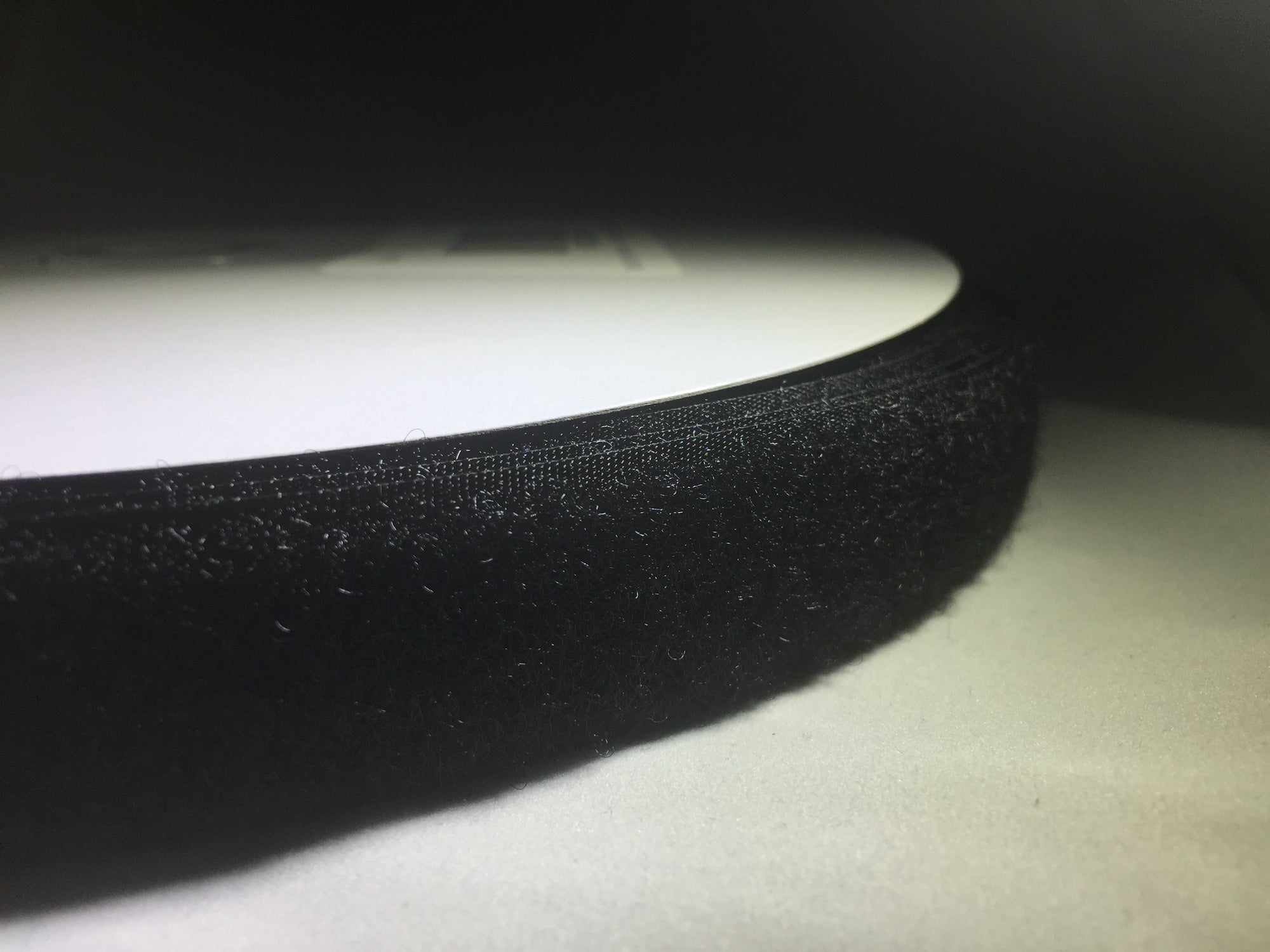 2" Black Loop Sew-On