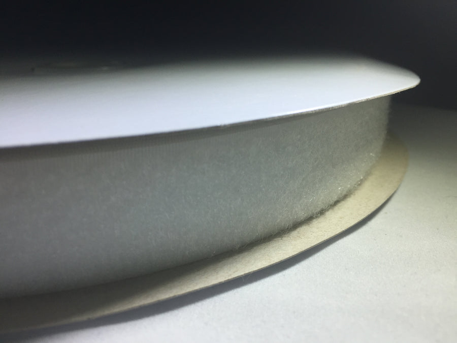 2" White Loop Sew-On