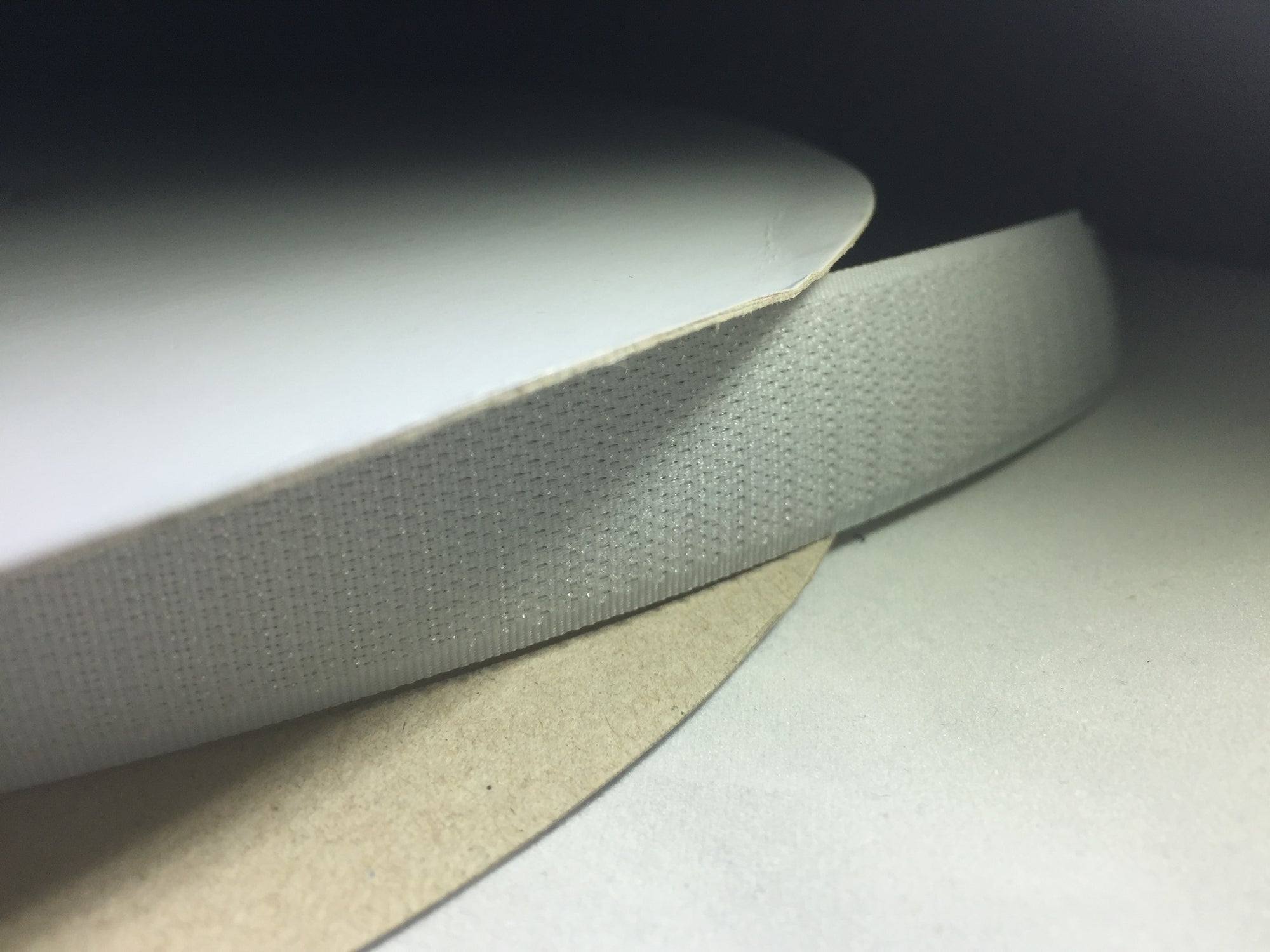 2" White Hook Sew-On