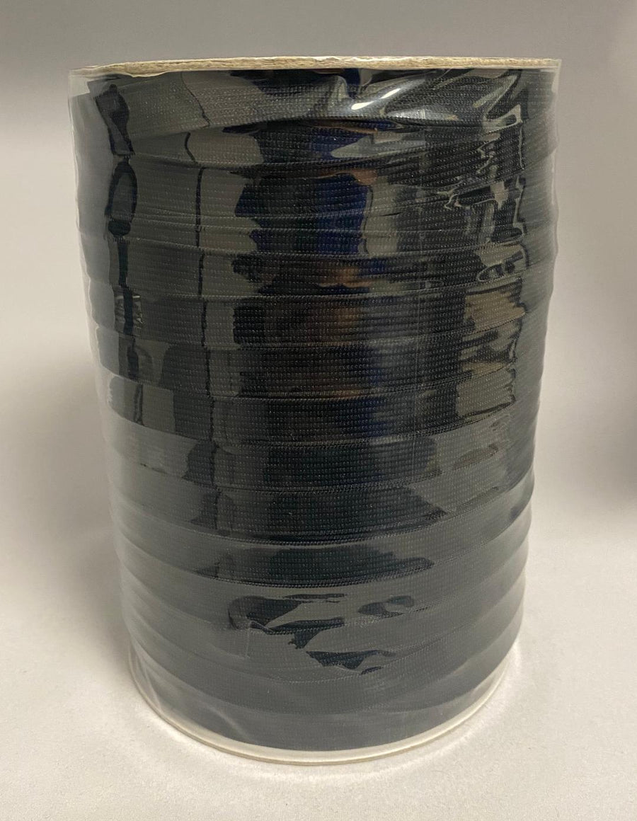 1/4" BLACK ELASTIC 288 YD ROLL